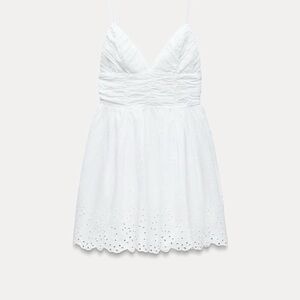 Zara White Mini Dress